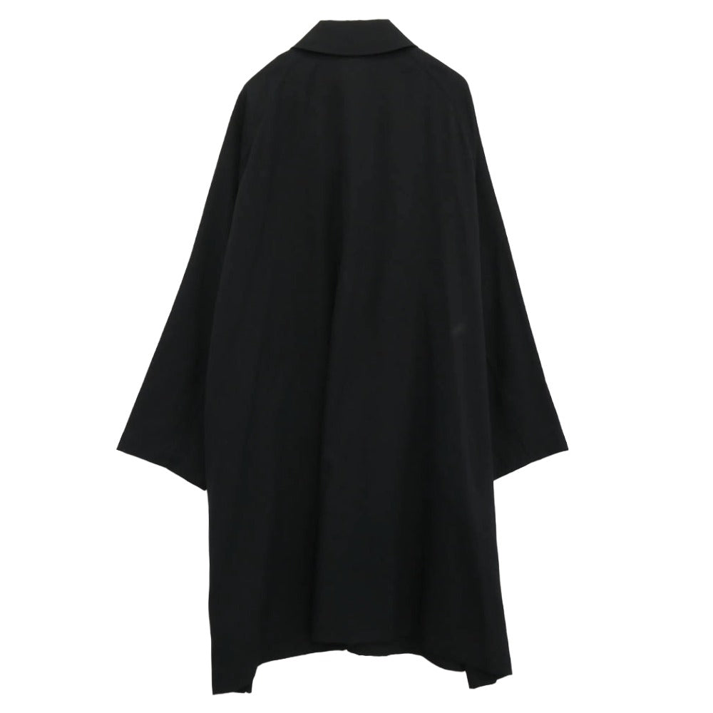 ザ クラシック 21SS 21SS-CKCT-017 BAL COLLAR PONCHO バルカラー ポンチョ オーバーサイズ ジャケット ブラック系 48【美品】【中古】