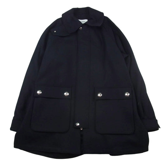 THE RERACS ザリラクス 24AW 24FW-RECT-434-J RERACS FISHING COAT ウール リラクスフィシングコート ブラック系 FREE【中古】