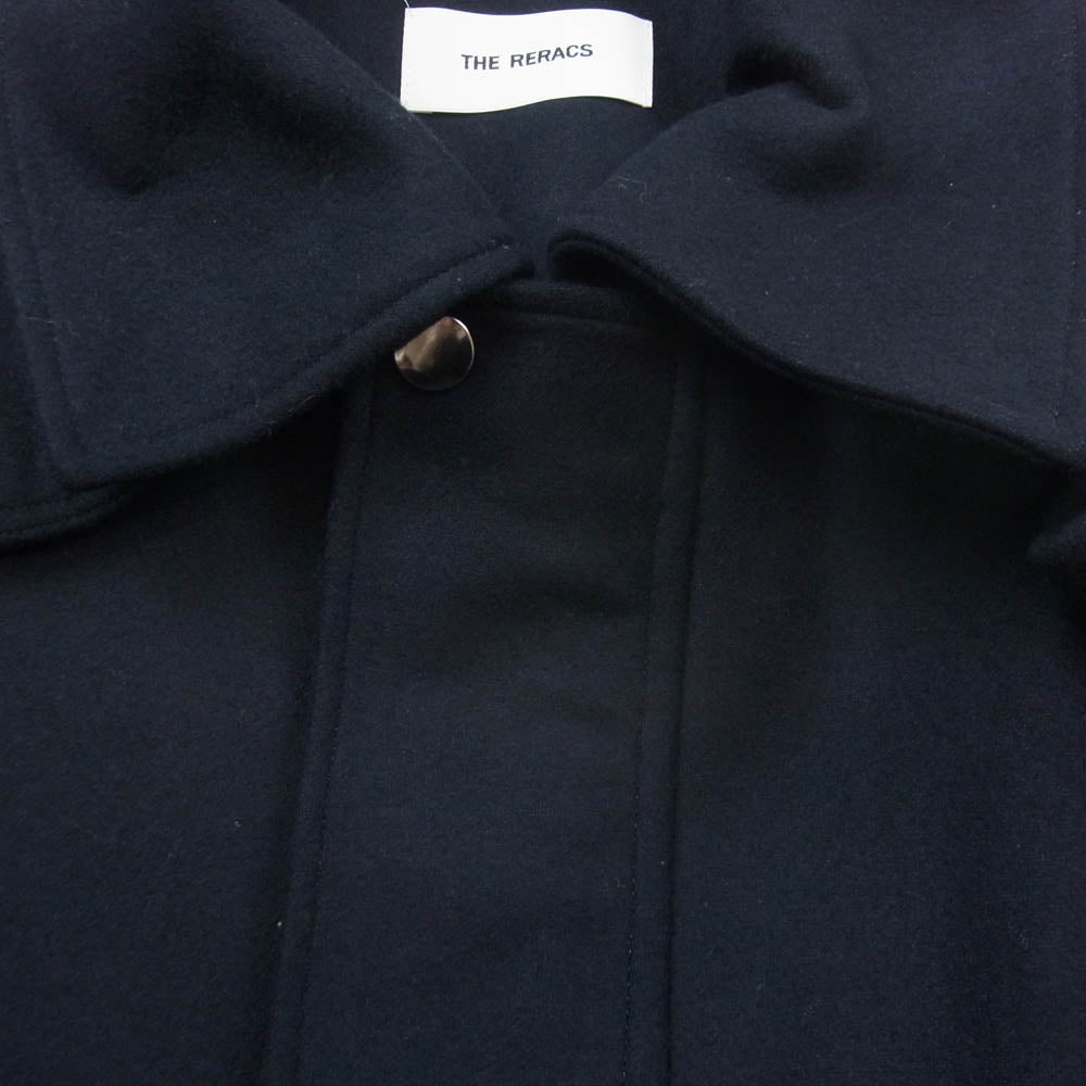 THE RERACS ザリラクス 24AW 24FW-RECT-434-J RERACS FISHING COAT ウール リラクスフィシングコート ブラック系 FREE【中古】