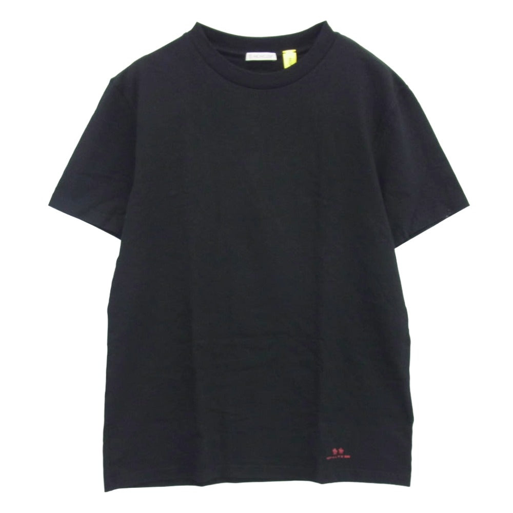 MONCLER モンクレール F209Y8C71010 × 1017 ALYX 9SM アリクス MAGLIA T-SHIRT マリア 半袖 Tシャツ ブラック系 S【極上美品】【中古】