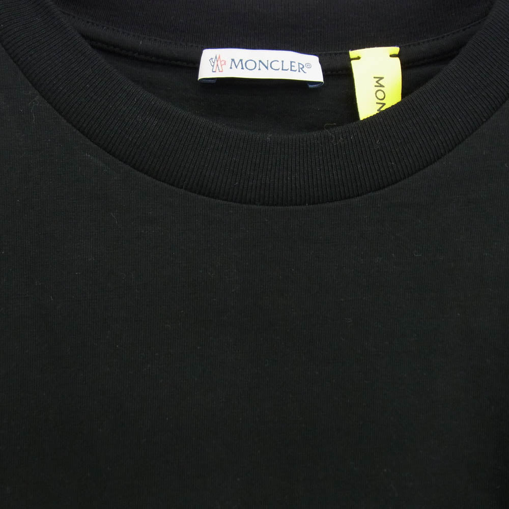 MONCLER モンクレール F209Y8C71010 × 1017 ALYX 9SM アリクス MAGLIA T-SHIRT マリア 半袖 Tシャツ ブラック系 S【極上美品】【中古】