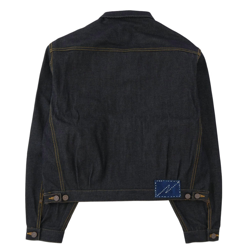 VISVIM ビズビム 25ss 0225905006001 ICT SS 101X JKT UNWASHED アンウォッシュド デニム ジャケット インディゴブルー系 2【新古品】【未使用】【中古】