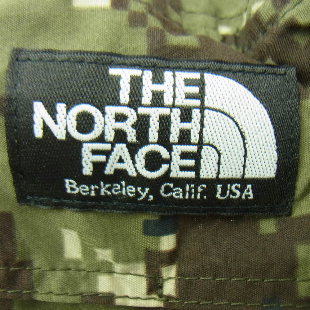 THE NORTH FACE ノースフェイス NN01708 ホライズン ハット 迷彩 デジタルカモ カーキ系 L【中古】