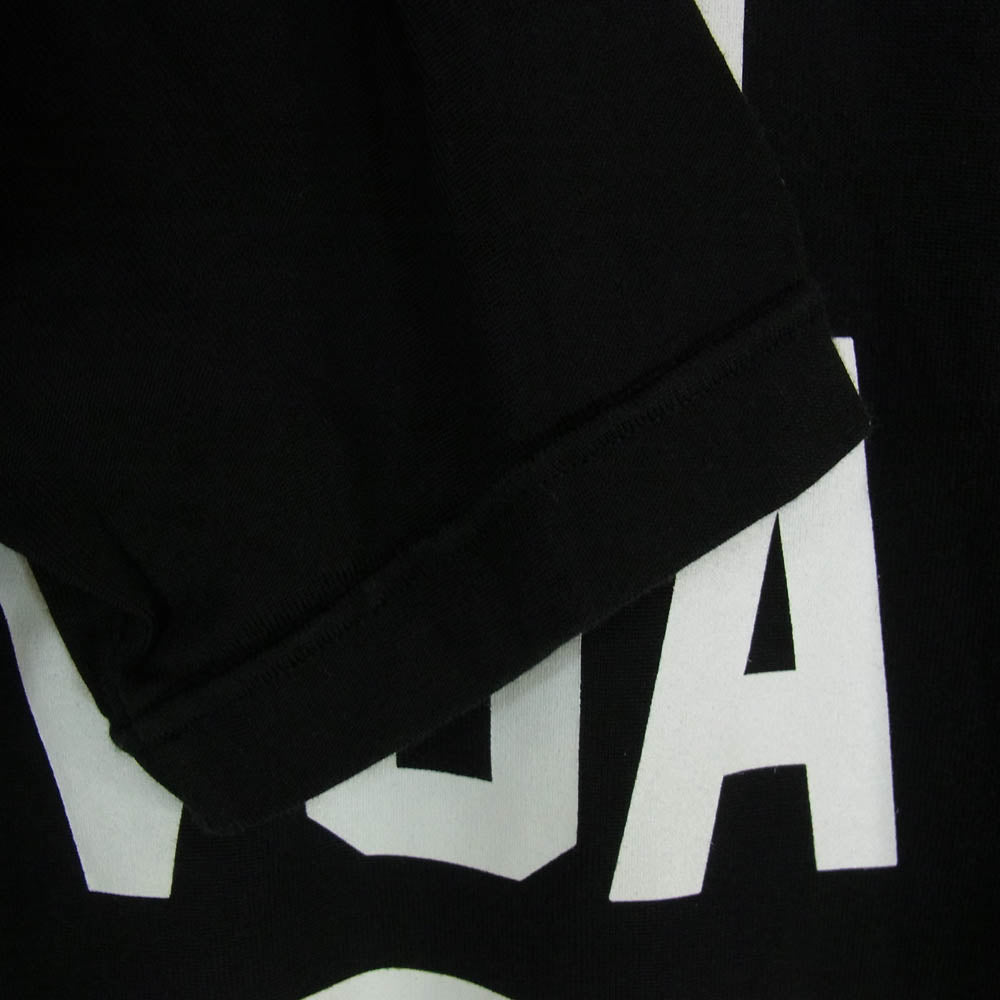 WTAPS ダブルタップス 24SS 241ATDT-CSM18 QB LS RACO ERA フットボール 長袖 カットソー Tシャツ ブラック系 X02【中古】