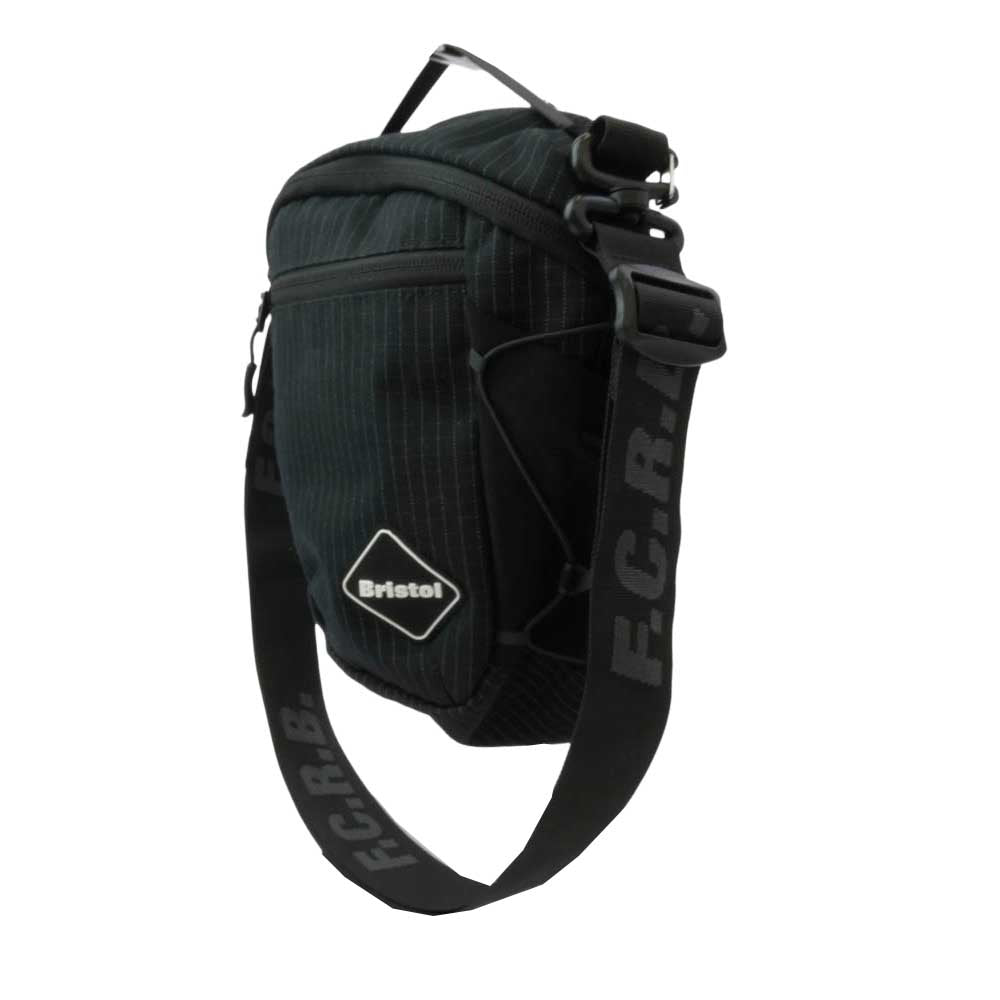 F.C.R.B. エフシーアールビー 25SS FCRB-250105 TOUR MINI SHOULDER BAG ツアー ミニ ショルダー バッグ ブラック系 F【美品】【中古】