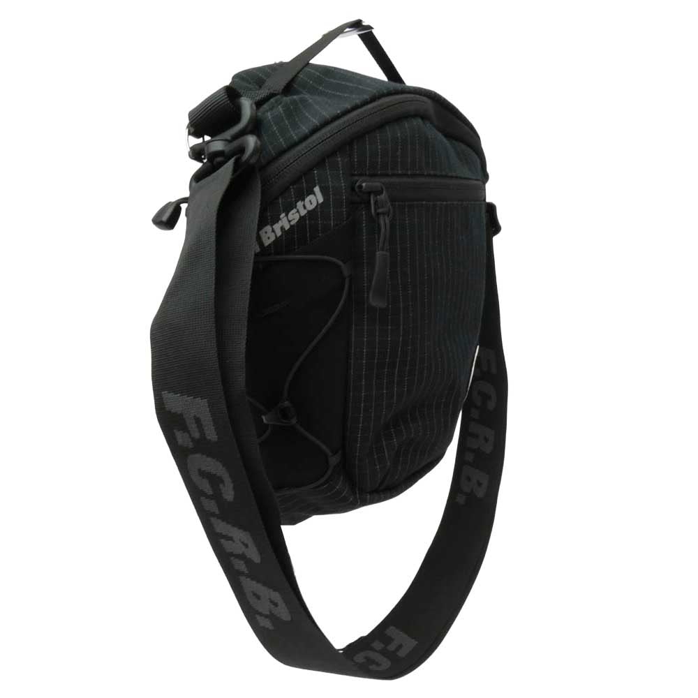 F.C.R.B. エフシーアールビー 25SS FCRB-250105 TOUR MINI SHOULDER BAG ツアー ミニ ショルダー バッグ ブラック系 F【美品】【中古】