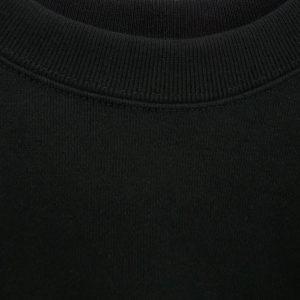 DESCENDANT ディセンダント 24AW 242ATDS-CNM02S STERN CREW NECK スターン クルーネック スウェット シャツ ブラック系 3【美品】【中古】
