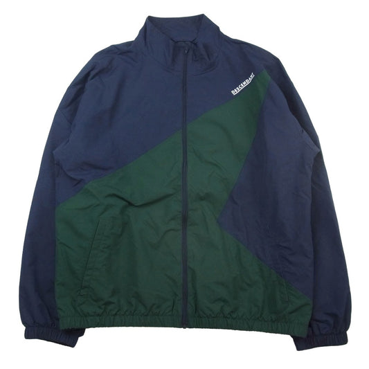 DESCENDANT ディセンダント 24SS 241CPDS-JKM01 VERT NYLON JACKET ヴェール ナイロン ジャケット 高密度ナイロンタッサー トラックジャケット ネイビー系 グリーン系 4【中古】