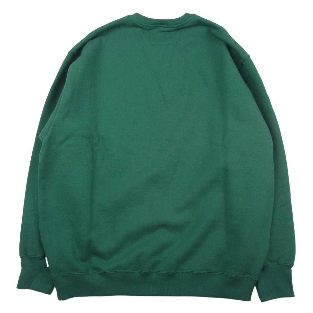 WTAPS ダブルタップス 24AW 241ATDT-CSM03 ACADEMY SWEATER COTTON COLLEGE アカデミー セーター ロゴ コットン カレッジ スウェット トレーナー グリーン系 X03【新古品】【未使用】【中古】