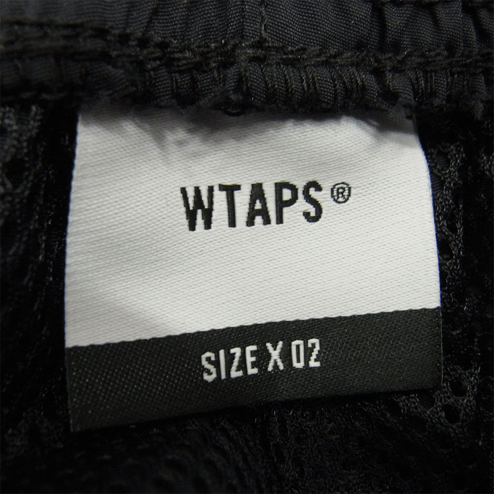 WTAPS ダブルタップス 24AW 242CWDT-PTM03 SPST2002 TROUSERS NYLON TUSSAH トラウザー ナイロン タッサー パンツ ブラック系 X02【美品】【中古】