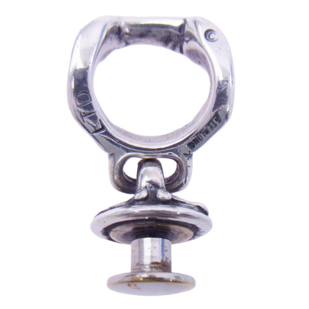 TRAVIS WALKER トラヴィスワーカー クロス ウォレット リング シルバー系【中古】