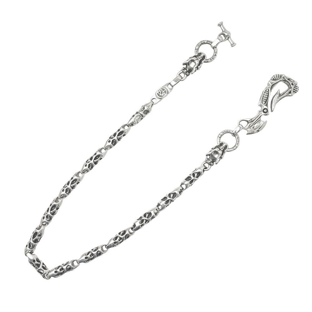 TRAVIS WALKER トラヴィスワーカー 12ミートリンク 2ガーゴイル バイオフック ウォレットチェーン シルバー系【中古】