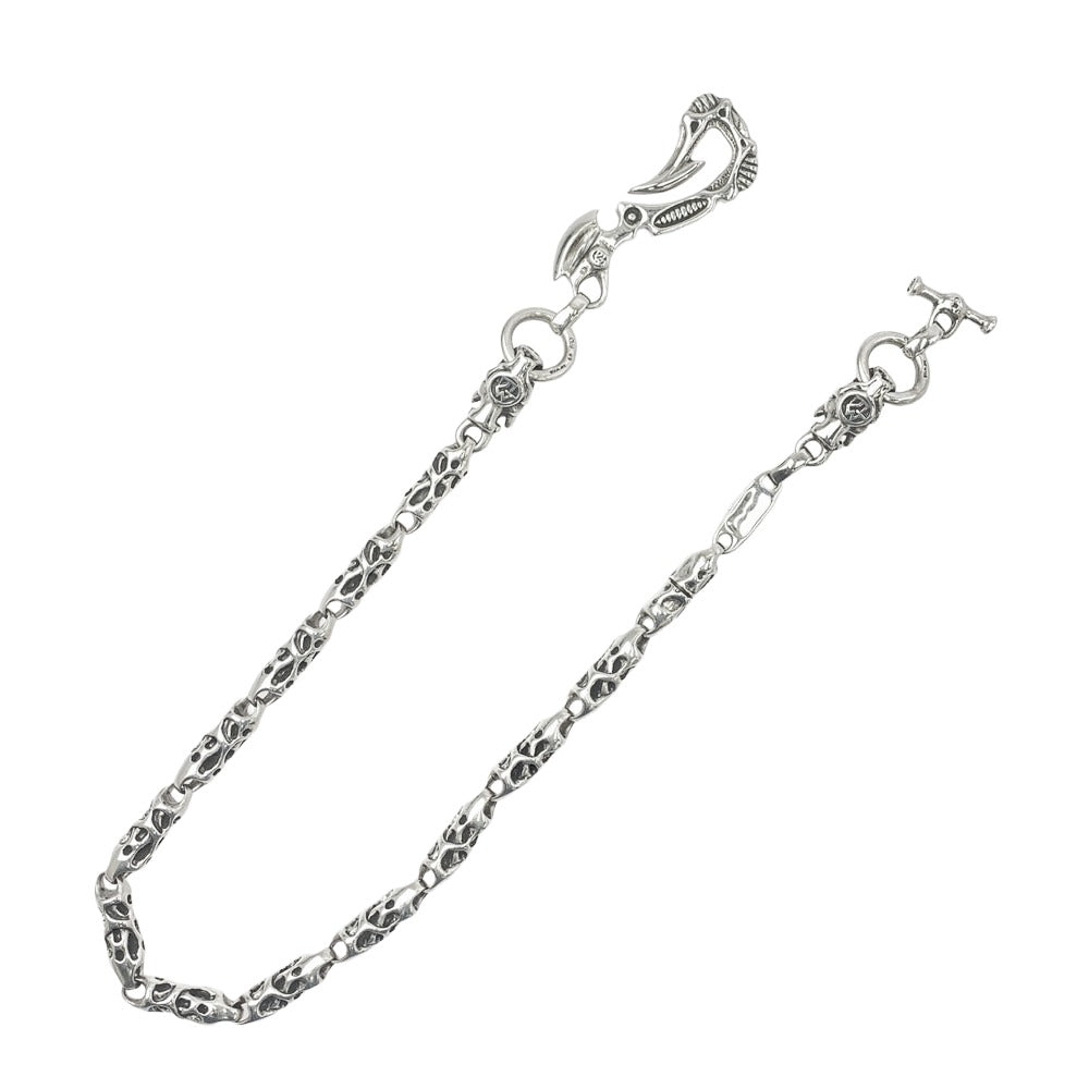 TRAVIS WALKER トラヴィスワーカー 12ミートリンク 2ガーゴイル バイオフック ウォレットチェーン シルバー系【中古】