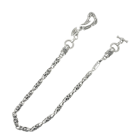 TRAVIS WALKER トラヴィスワーカー 12ミートリンク 2ガーゴイル バイオフック ウォレットチェーン シルバー系【中古】