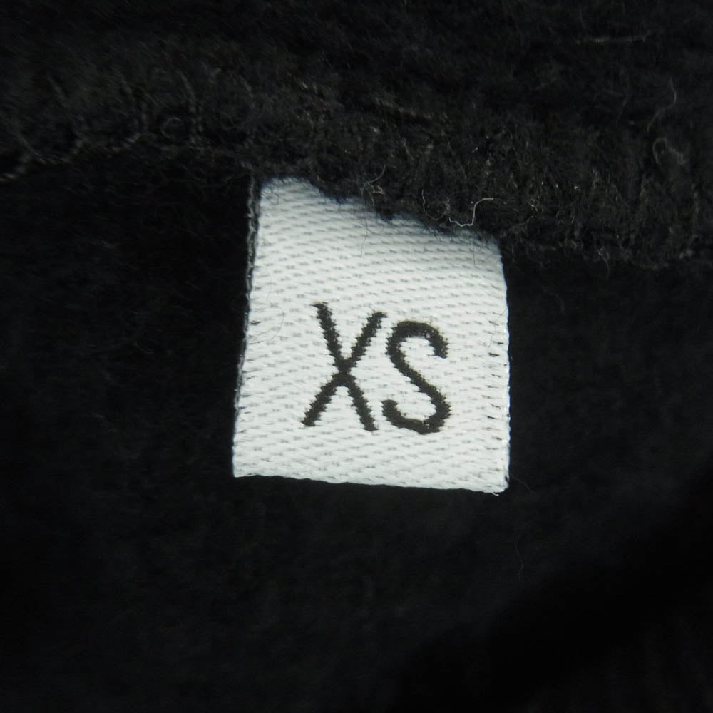 AMI PARIS アミパリス H15J001.74 Alexandre Mattiussi ロゴアップリケ スウェット トレーナー ブラック系 XS【中古】