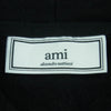 AMI PARIS アミパリス H15J003.74 Alexandre Mattiussi ロゴアップリケ フーディー パーカー ブラック系 XS【中古】