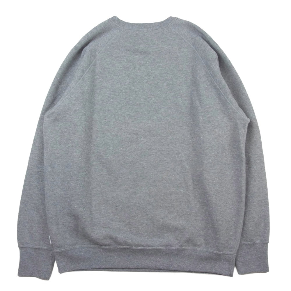 WTAPS ダブルタップス 242ATDT-CSM25 SWEATER CTPL ASH GRAY クルーネック スウェット トレーナー グレー系 X02【中古】