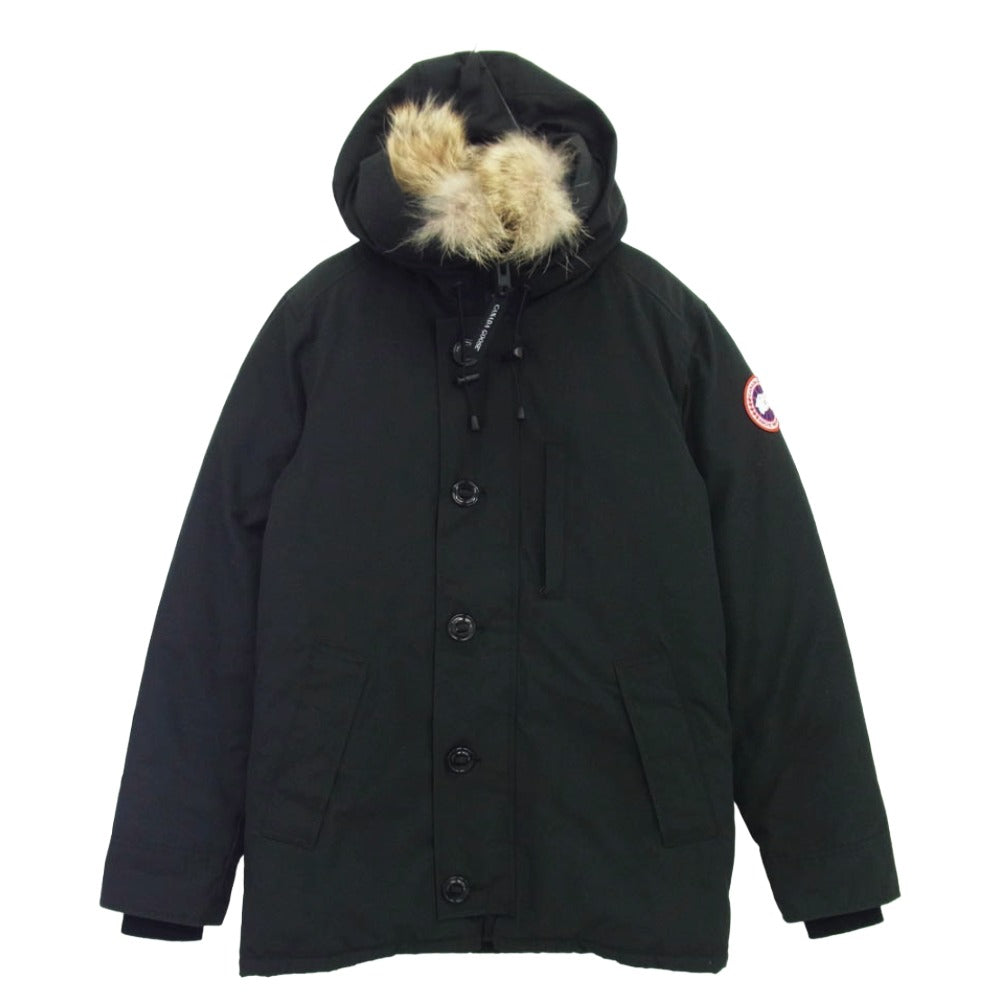 CANADA GOOSE カナダグース 3426MA 国内正規品 カナダグースジャパンタグ Chateau Parka Fusion Fit シャトーパーカー ダウンジャケット ブラック系 M【中古】