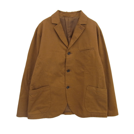 Pherrow's フェローズ 23W-PWSC1 ミリタリークロス サックコート テーラードジャケット ブラウン系 XL【中古】