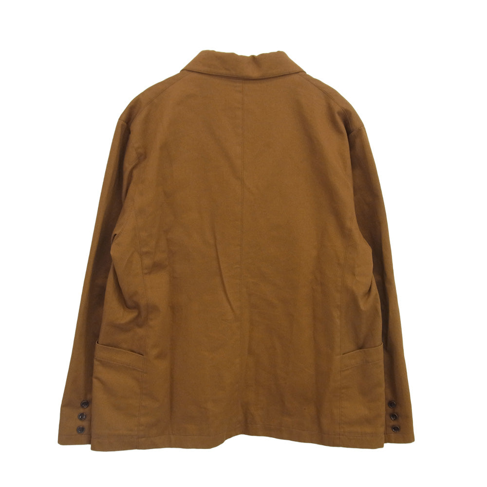 Pherrow's フェローズ 23W-PWSC1 ミリタリークロス サックコート テーラードジャケット ブラウン系 XL【中古】