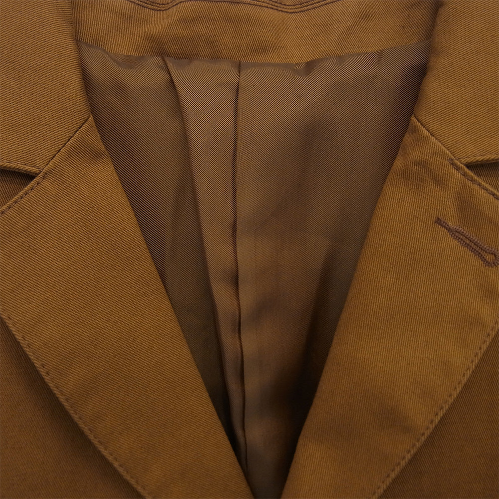 Pherrow's フェローズ 23W-PWSC1 ミリタリークロス サックコート テーラードジャケット ブラウン系 XL【中古】