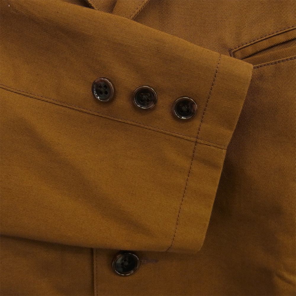 Pherrow's フェローズ 23W-PWSC1 ミリタリークロス サックコート テーラードジャケット ブラウン系 XL【中古】