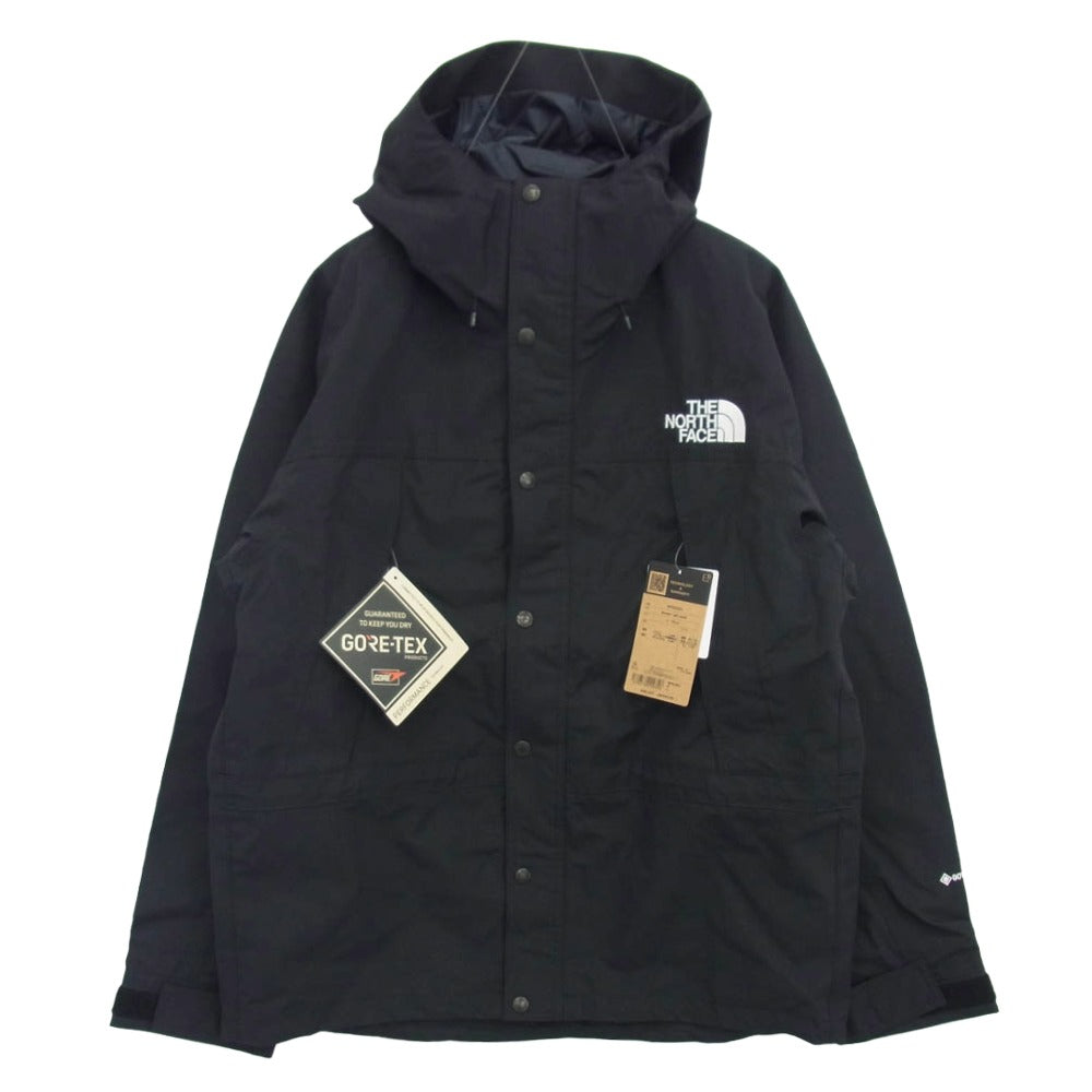 THE NORTH FACE ノースフェイス NP62450 Mountain Light Jacket GORE-TEX PARKA マウンテン ライト ジャケット ゴアテックス パーカ ブラック ブラック系 L【極上美品】【中古】