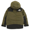 THE NORTH FACE ノースフェイス ND92237 MOUNTAIN DOWN JACKET GORE-TEX PARKA NT マウンテン ダウン ジャケット ゴアテックス パーカー ニュートープ カーキ系 S【新古品】【未使用】【中古】