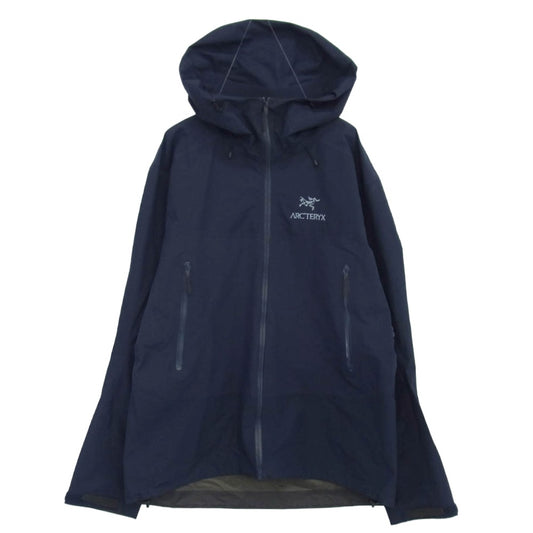 ARC'TERYX アークテリクス 23705 BETA SL HYBRID JKT GORE-TEX PARKA ベータ ハイブリッド ナイロン ジャケット ゴアテックス パーカ ダークネイビー系 L【中古】