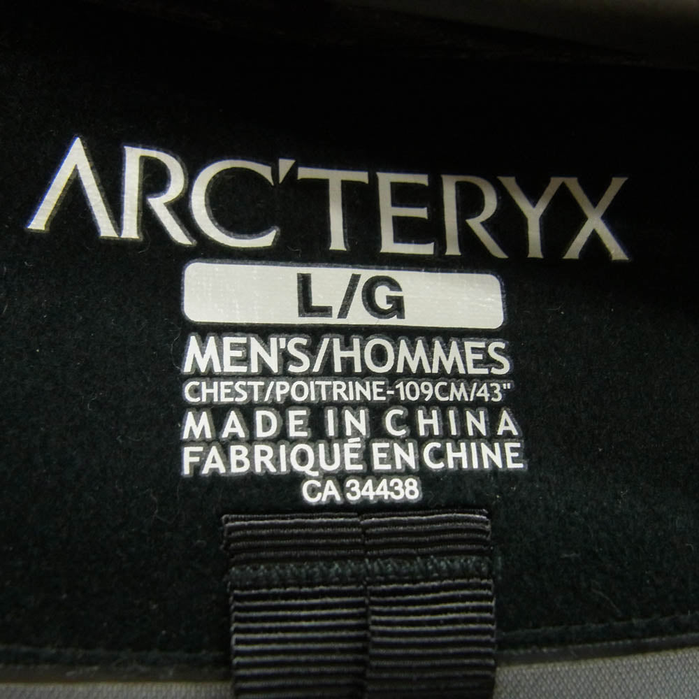 ARC'TERYX アークテリクス 23705 BETA SL HYBRID JKT GORE-TEX PARKA ベータ ハイブリッド ナイロン ジャケット ゴアテックス パーカ ダークネイビー系 L【中古】