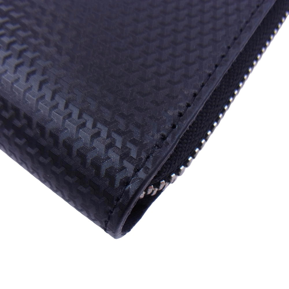 aniary アニアリ 34-20019 G-Film Leather ジー フィルム レザー 長財布 ブラック系【新古品】【未使用】【中古】