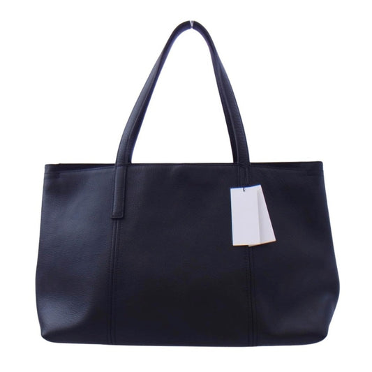 aniary アニアリ 07-02011 Shrink Leather シュリンクレザー トートバッグ ブラック系【新古品】【未使用】【中古】