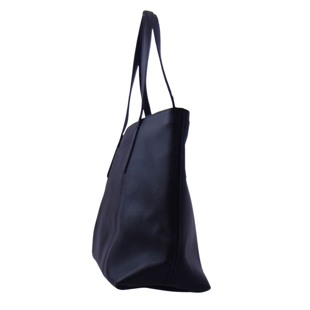 aniary アニアリ 07-02011 Shrink Leather シュリンクレザー トートバッグ ブラック系【新古品】【未使用】【中古】