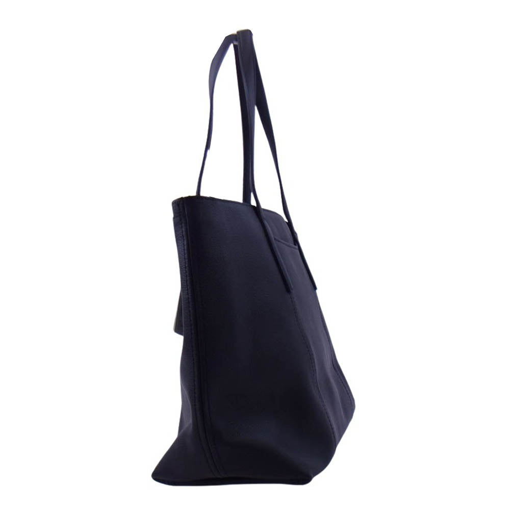aniary アニアリ 07-02011 Shrink Leather シュリンクレザー トートバッグ ブラック系【新古品】【未使用】【中古】