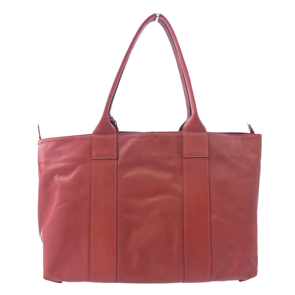 aniary アニアリ 28-02000 Reality Leather リアリティレザー トートバッグ レッド系【新古品】【未使用】【中古】
