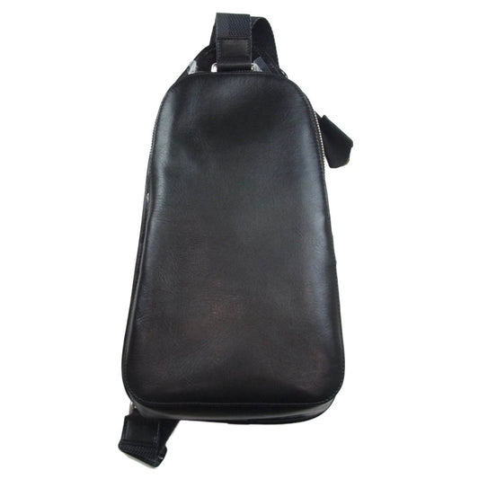 aniary アニアリ 01-07004 Antique Leather アンティークレザー ボディバッグ ブラック系【新古品】【未使用】【中古】