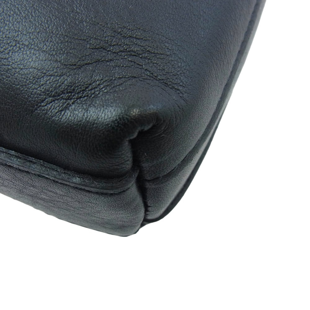 aniary アニアリ 36-03000 Artisan Leather アルティザンレザー ショルダーバッグ ブラック系【新古品】【未使用】【中古】