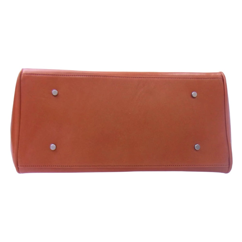 aniary アニアリ 01-02017 Antique Leather アンティークレザー トートバッグ オレンジ系【新古品】【未使用】【中古】