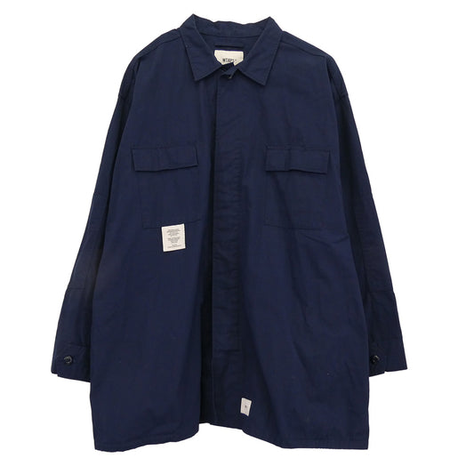 WTAPS ダブルタップス 18AW 182WVDT-JKM02S GUARDIAN 02 JACKET ガーディアン ジャケット ネイビー系 2【中古】
