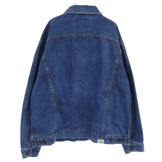 DESCENDANT ディセンダント 25AW 252WVDS-JKM01 TRUCKER DENIM JACKET トラッカー デニム ジャケット インディゴブルー系 3【中古】