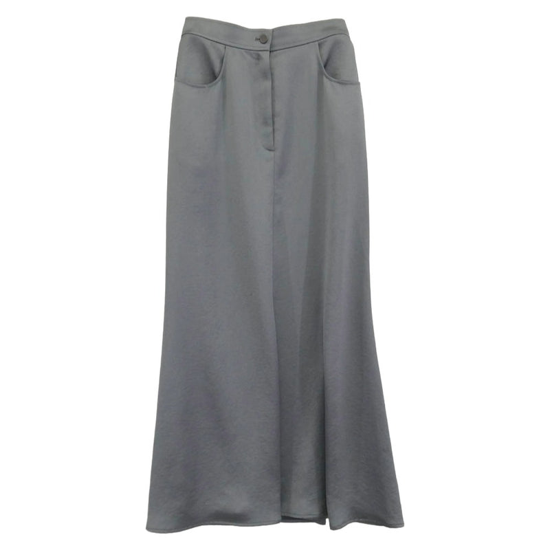 リムアーク フレア ロング スカート グレー系 38【中古】