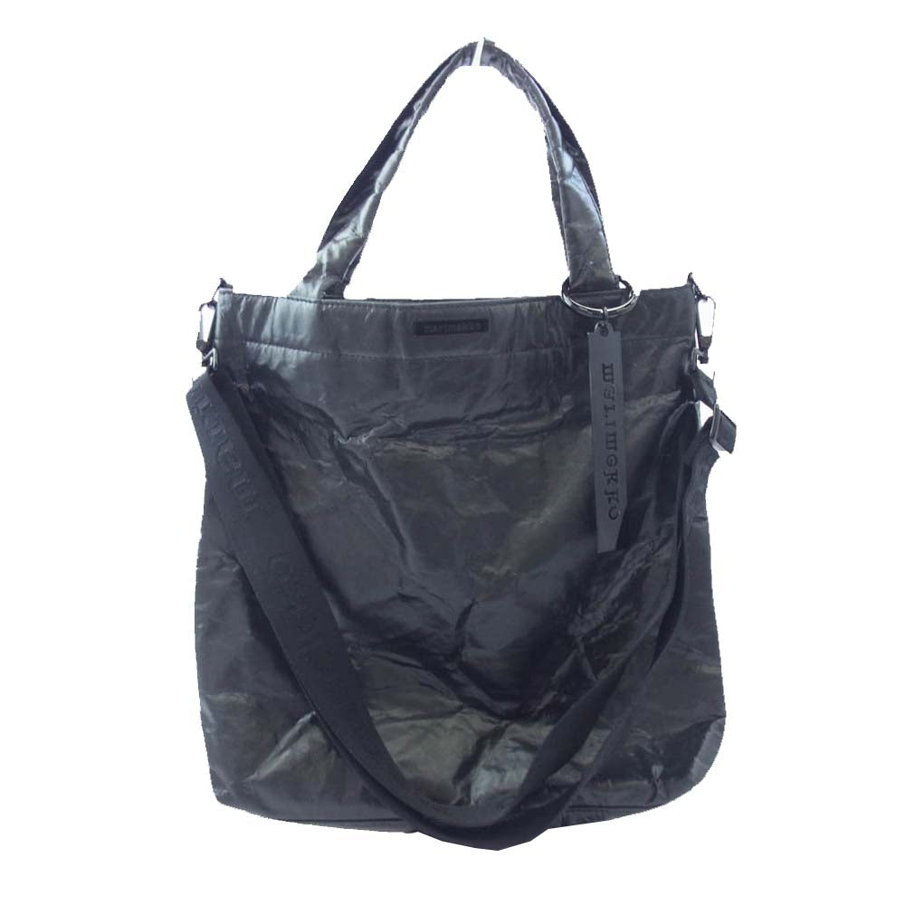 marimekko マリメッコ Resonance Crossbody レゾナンス クロスボディ トバッグ ブラック系【中古】