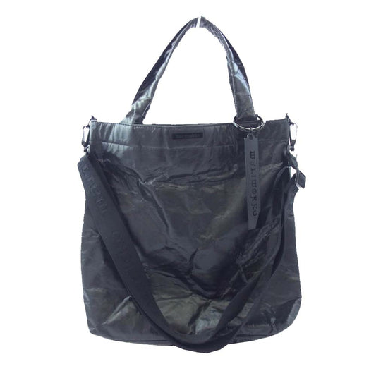 marimekko マリメッコ Resonance Crossbody レゾナンス クロスボディ トバッグ ブラック系【中古】