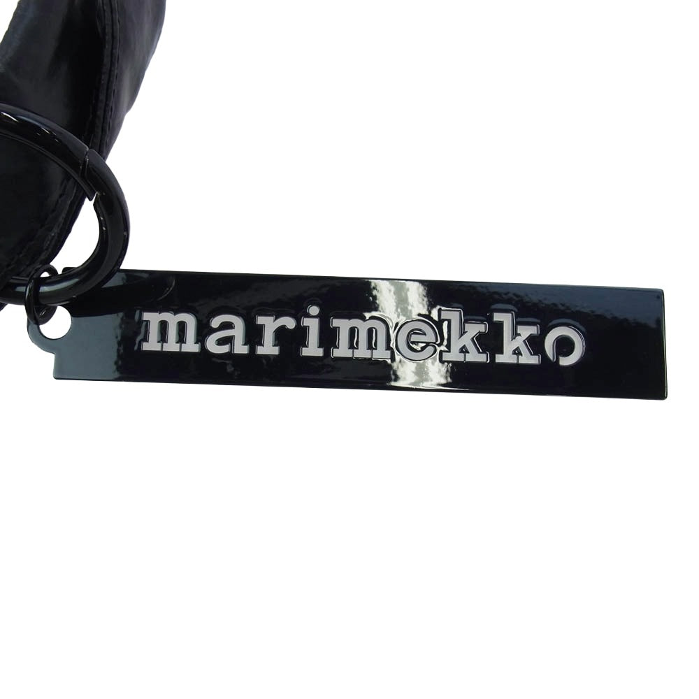 marimekko マリメッコ Resonance Crossbody レゾナンス クロスボディ トバッグ ブラック系【中古】