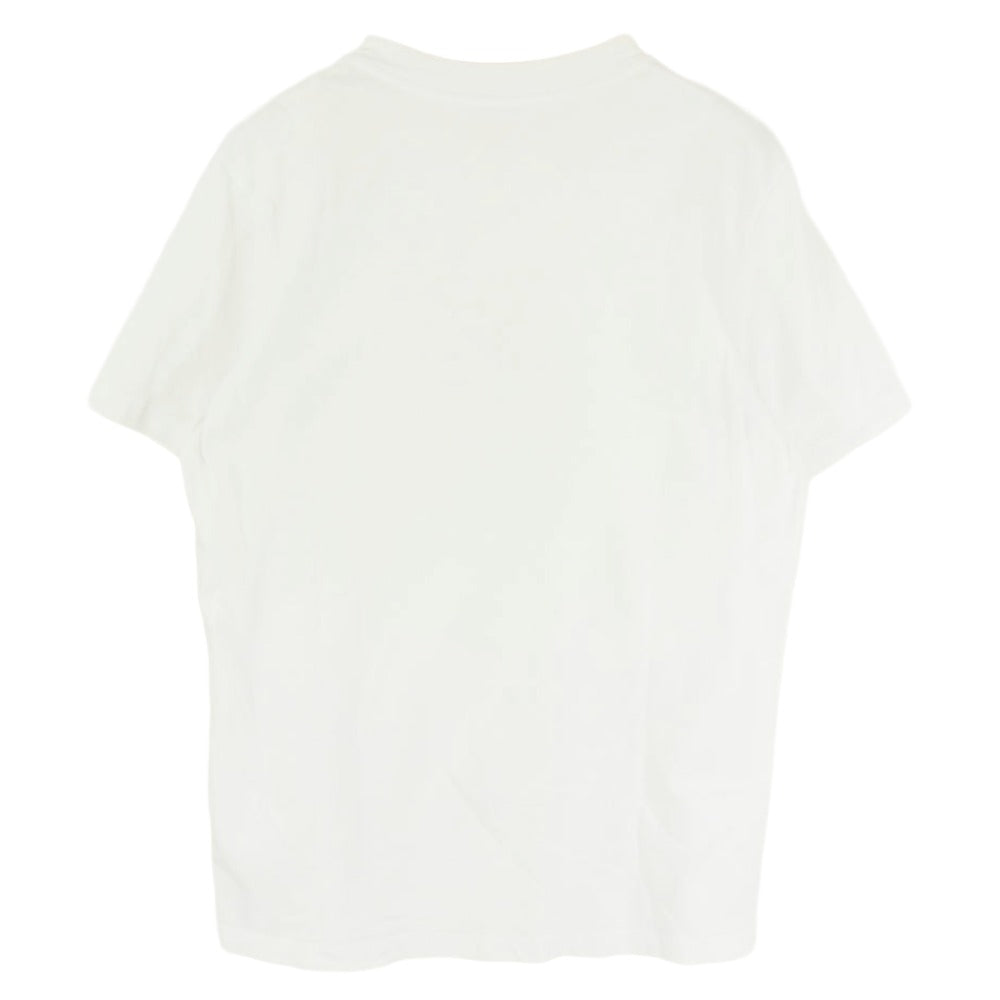 MONCLER モンクレール H10918C00007 8390T SS T-SHIRT ロゴワッペン 半袖Tシャツ ホワイト系 レッド系 ネイビー系 S【中古】