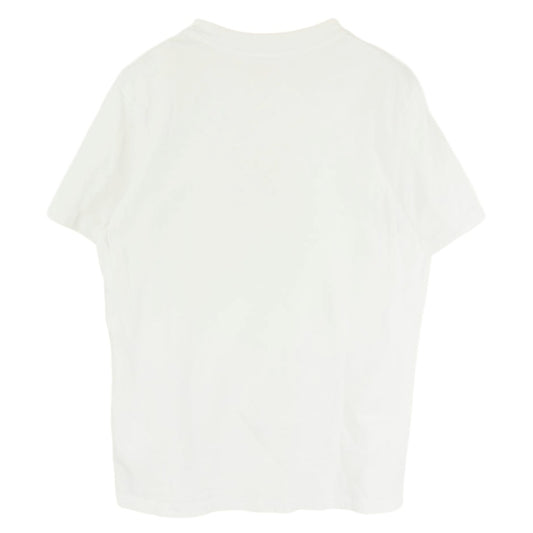 MONCLER モンクレール H10918C00007 8390T SS T-SHIRT ロゴワッペン 半袖Tシャツ ホワイト系 レッド系 ネイビー系 S【中古】