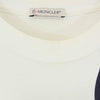 MONCLER モンクレール H10918C00007 8390T SS T-SHIRT ロゴワッペン 半袖Tシャツ ホワイト系 レッド系 ネイビー系 S【中古】