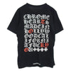CHROME HEARTS クロムハーツ（原本無） TOKYO WORDS SS TEE 東京限定 バック英字プリント クルーネック半袖Tシャツ ブラック系 M【中古】