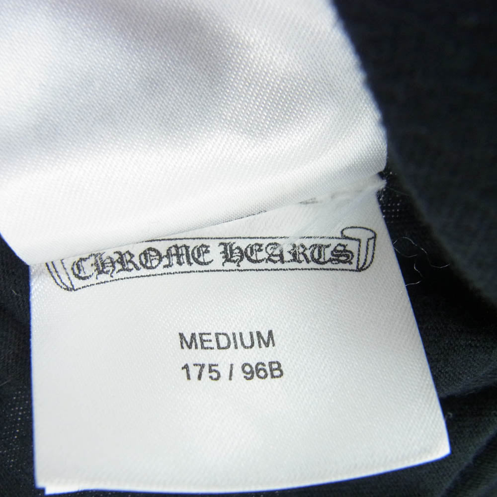 CHROME HEARTS クロムハーツ（原本無） TOKYO WORDS SS TEE 東京限定 バック英字プリント クルーネック半袖Tシャツ ブラック系 M【中古】