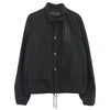 CHROME HEARTS クロムハーツ（原本無） RIGGINS FBRC 英字プリント クロスボールボタン ナイロン コーチジャケット ブラック系 L【中古】